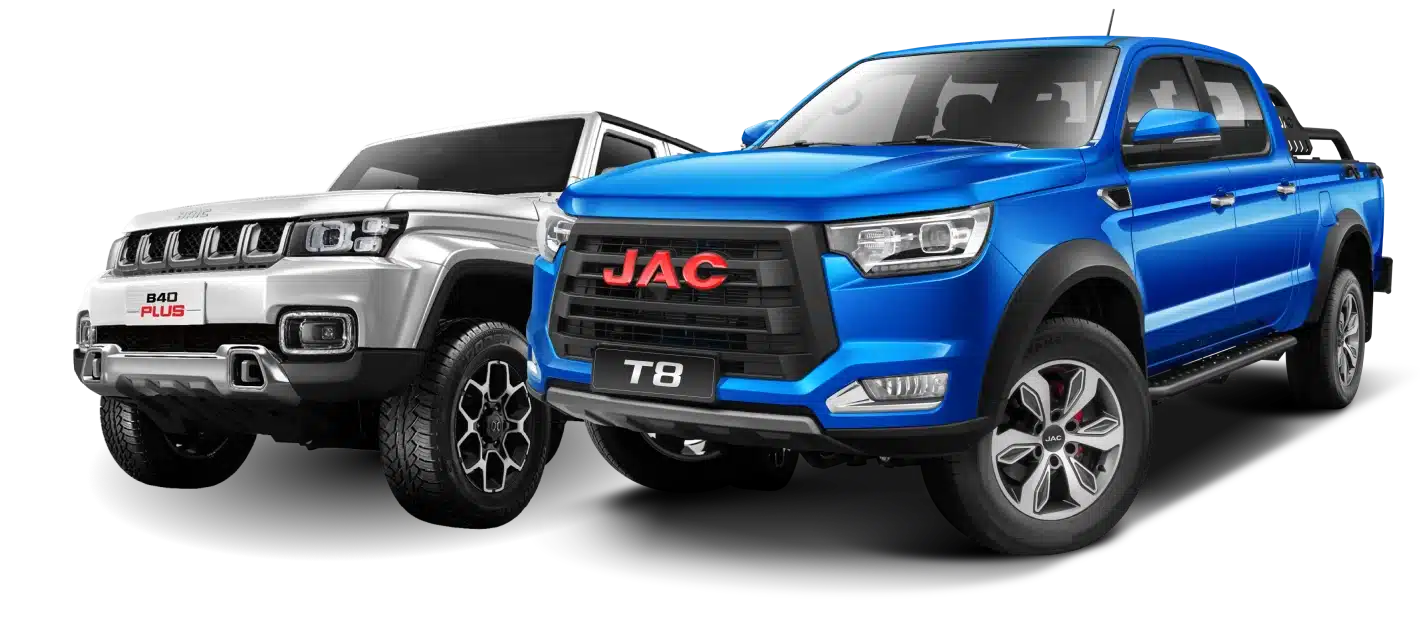 BAIC B40 Plus and JAC T8 Double Cab